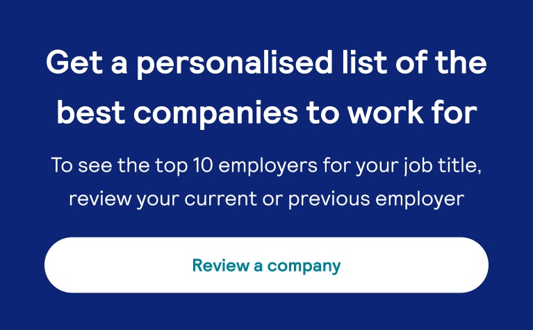 Get a personalised list of the best companies to work for