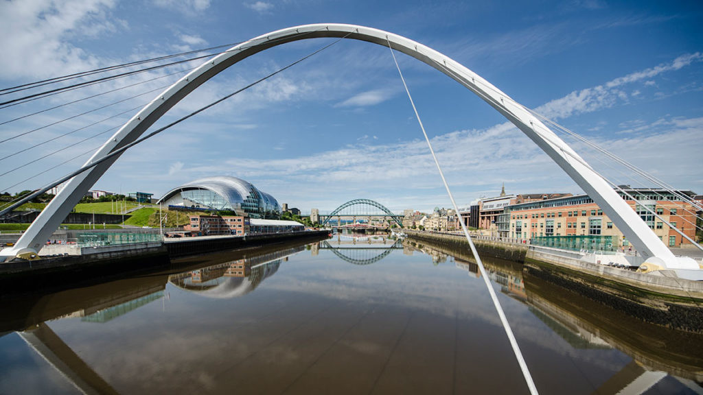 An image of the River Tyne in Newcastle.
