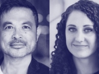 Side by side picture of Hung Lee (left) and Christina Langer (right)