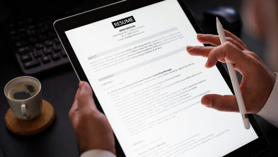 reviewing-cv-on-tablet